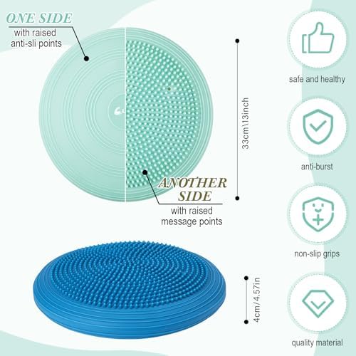 Libima 6 Pcs Sensory Cushion Wobble Seat 13 Inches