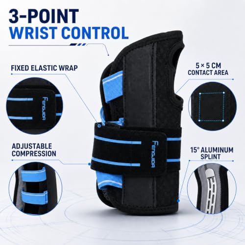 FENGJIDA Carpal Tunnel Wrist Brace for Night Sleep,Work,Typing Support