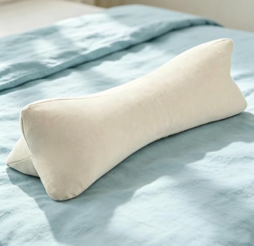 Buckwheat Neck Roll Pillow for Sleeping, Adjustable Buckwheat Hulls PIllow