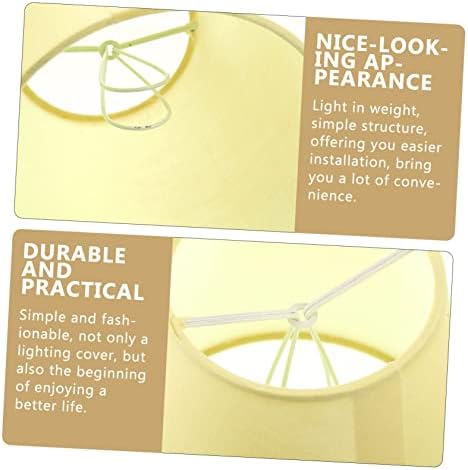 Garneck Table Lamp Shade Bulb Cover Wear Resistant Replacement for Household Lighting Fixtures Elegant Design for Desk Floor and Wall Lamps
