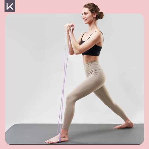 Keep Figure-8 Resistance Band - High Elasticity Exercise Band for Arm Toning, Shoulder & Core Stretching - Anti-Slip Grip Portable Fitness Equipment for Home Workout