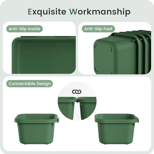 A-LuGei 【𝟓 𝐒𝐈𝐙𝐄 Tool Box Organizer Tray Divider Set Drawer Organizer