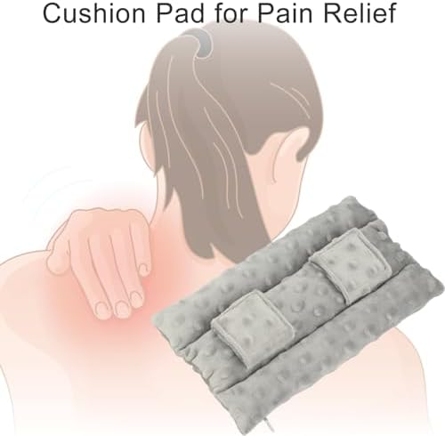 Upgrade Neck Pad Strap Cushion Pillow for Arm Sling Comfort Shoulder Support Pad Rotator Cuff Replacemet Surgery Elbow Brace Carry Padded Cover Broken Wrist Hand Injury Cast, Minky Dot Light Gray