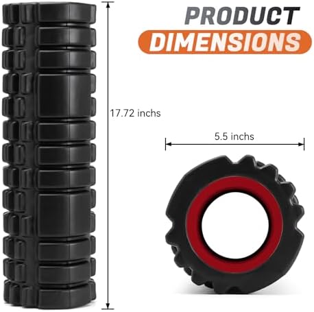 Foam Roller for Deep Tissue Massager, Patented Exercise Roller