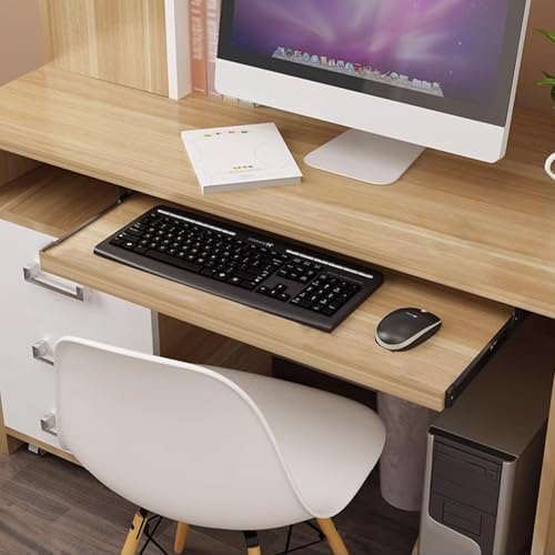 Under Desk Keyboard Tray - Height Adjustable Sliding Computer
