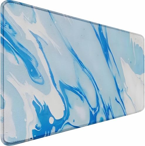 Extra Large Gaming Mouse Pad, Waterproof Mousepad with Stitched Edges