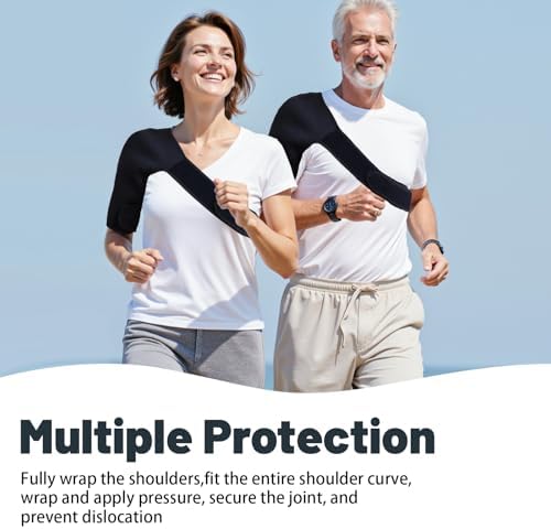 Shoulder Brace for Women, Shoulder Support Brace, Adjustable and Can be Worn Under Clothes, Rotator Cuff for Pain Relief (Left)