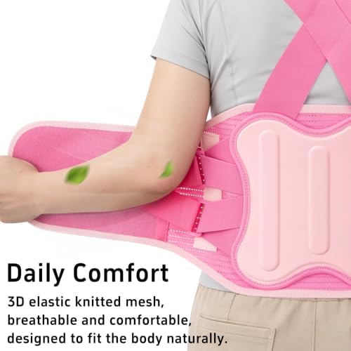 Work Back Brace for Men and Women Posture Corrector Lower Back Support