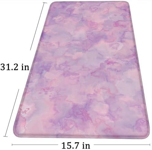 Large Extended Gaming Mouse Pad with Stitched Edges, Waterproof Desk Mat