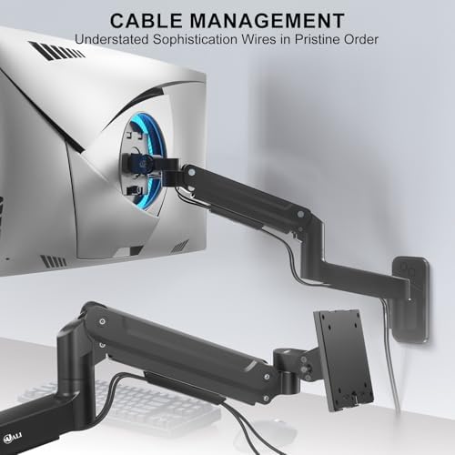 WALI Monitor Wall Mount for 13-49 inch Ultrawide Screens, up to 44 lbs