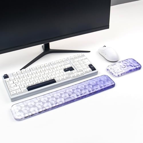Gel Keyboard and Mouse Wrist Rest Set,Wrist Pad for Computer Keyboard