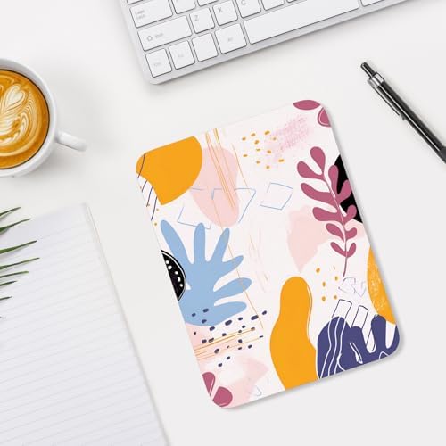 Small Mouse Pad, Mini Mouse Pad 6 x 8 Inch, Thick Rubber Waterproof Mouse Mat, Cute Mousepad for Women Men Wireless Mouse Laptops Home Office, Art Seamless Patterns