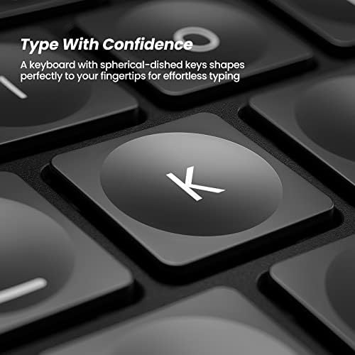 Nulea Ergonomic Split Keyboard Wireless with Wrist Rest 7 Color Backlight