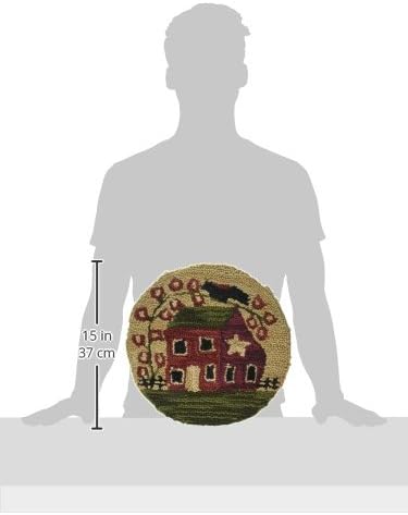 Park Designs Red House Hooked Chair Pad (375-58)