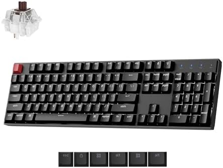 Keychron K10 (Version 2) Full Size QMK Wireless Custom Mechanical Keyboard
