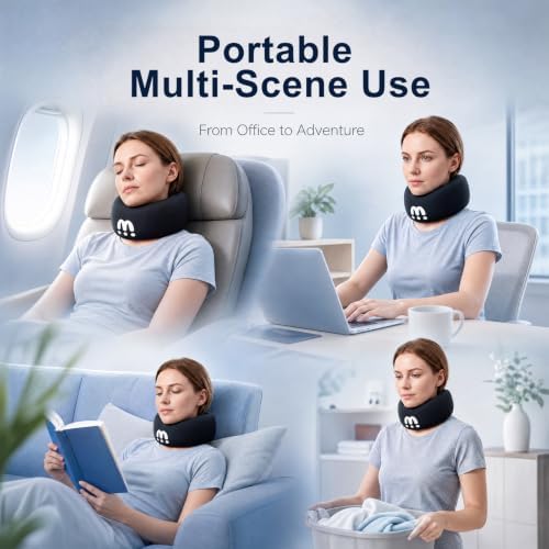 Ice Silk Neck Brace for Neck Pain and Support, Memory Foam Collar