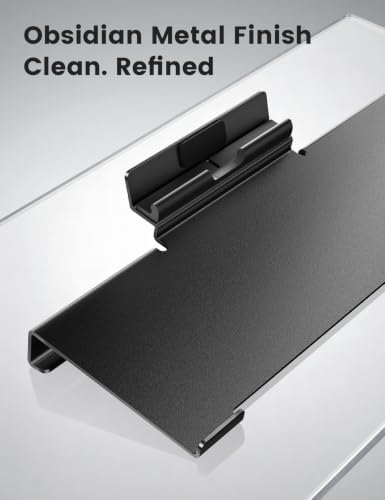 Vaydeer 2-in-1 Metal Keyboard Stand with Phone Stand for Desk