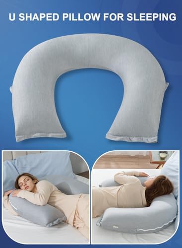 INSEN Reading Pillow, Back Pillow for Sitting in Bed and Couch, Gaming Pillow for Adults, Sit Up Support for Bed