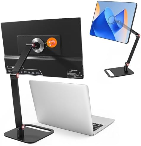 Strong Magnetic Portable Travel Monitor Stand Adjustable Tablet Holder