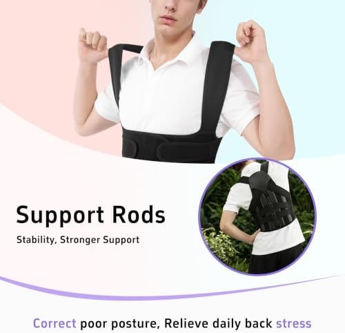 Back Brace Posture Corrector for Women and Men Comfortable Upper Support