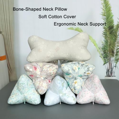 Neck & Cervical Pillows Dog Bone Shaped Travel Neck Pillows With Washable Removable Cover For Car Bus Truck Driving Comfort Head Rest Support Bone Pillows For Neck Chiropractic Pillow ( Size : F )