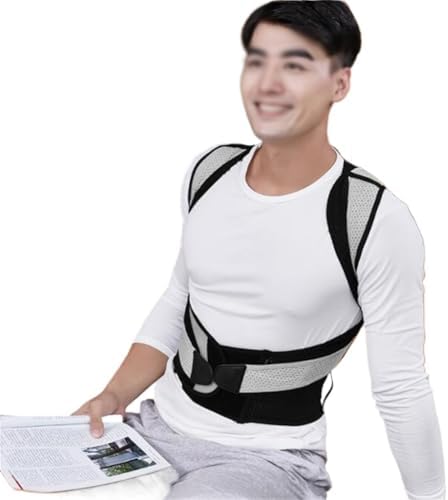 Shoulder Spinal Scoliosis Orthotic Male Adult U + Correction With Back(XX-Large)