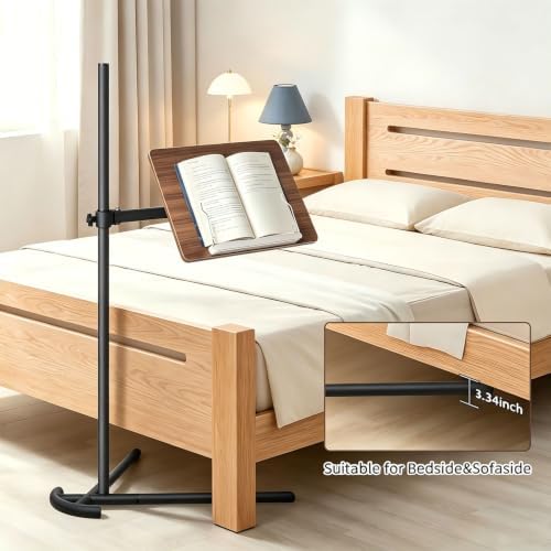 Adjustable Laptop Floor Stand for Bed, Couch, and Standing Desk Use, Large Size (Large)