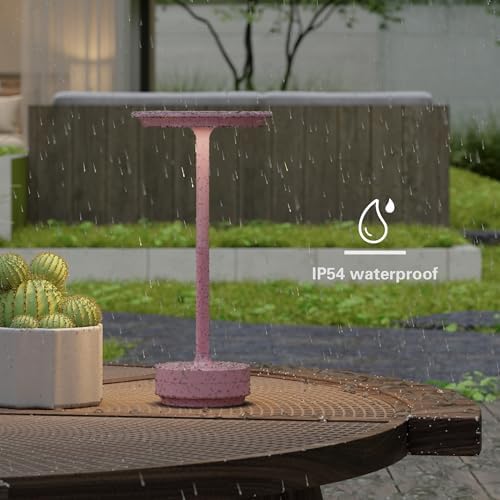 Cordless Table Lamp Set of 2,Rechargeable Battery Powered LED Table Light