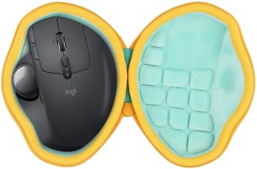 co2CREA Hard Case for Logitech MX Ergo S/MX Ergo Trackball Mouse, Green