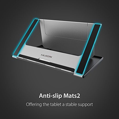 HUION ST200 Adjustable Laptop Stand for Desk, Aluminum Computer Stand