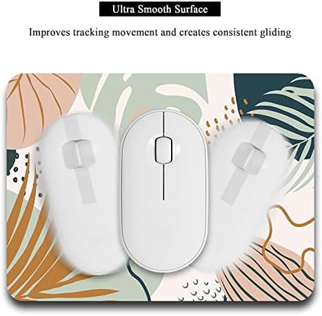 Small Mouse Pad, Mini Mouse Pad 6 x 8 Inch, Thick Rubber Waterproof Mouse Mat, Cute Mousepad for Women Men Kids Wireless Mouse Mini Laptops Keyboard Tray Home Office Travel