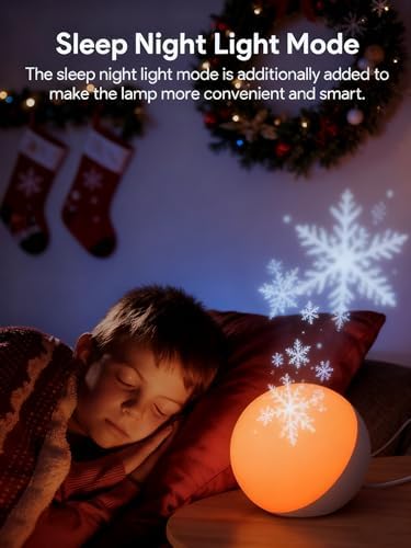 Hifree Smart Table Lamp, Dimmable Desk Lamp with App/Voice Control, LED RGB Color Changing Touch Lamp, Night Lamp for Bedroom Compatible with Alexa