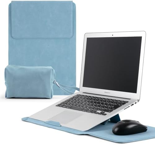 13-14 inch Laptop Sleeve Case with Stand for MacBook Air 13/Pro 14
