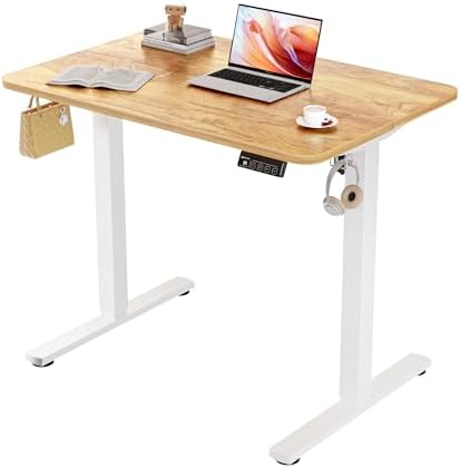 Small Standing Desk, 35"x24" Height Adjustable Sit-Stand for Home Office