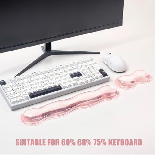 Gel Keyboard and Mouse Wrist Rest Set,Wrist Pad for Computer Keyboard