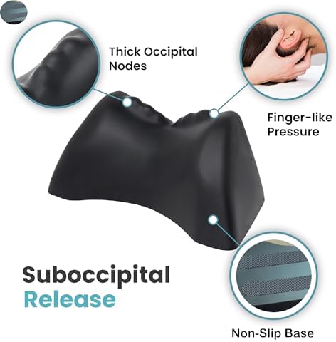 Lumia Wellness Occipital Release Tool, Cervical Traction Pillow for Pivtol Therapy, TMJ Relief, Neck and Shoulder Pain Relief, Neck Stretcher Traction Device