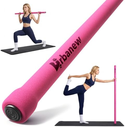Yoga Stick, 60" Adjustable Stretching Stick for Mobility & Balance