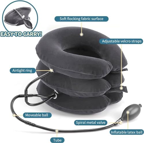 Pogcay Neck Stretcher, Cervical Traction Device for Neck Pain Relief