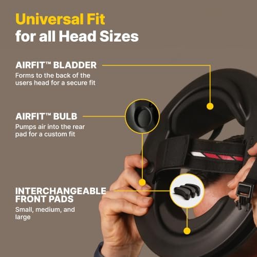 Iron Neck - Advanced Neck Trainer, Strengthener, Exerciser, & Rehabilitation Device to Relieve Pain & Improve Posture - Workout & Strength Training Equipment, Home Gym Accessories for Men
