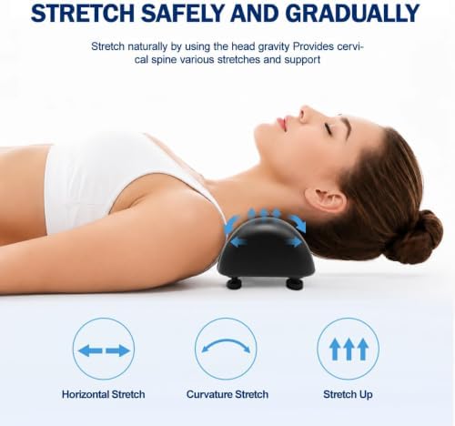 Neck Stretcher for Pain Relief,Cervical Traction Device Pillow