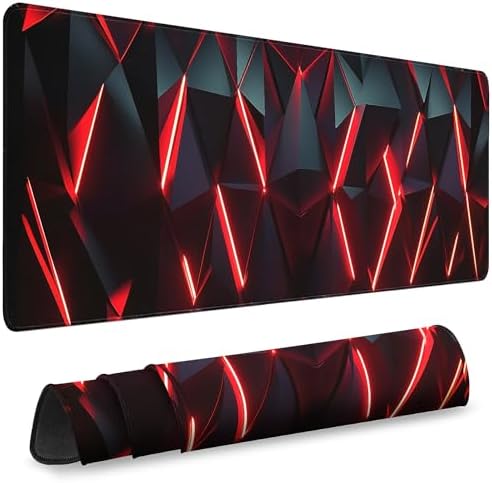 Mouse Pad Gaming - Desk Mat for Keyboard and Mouse - Large Mouse Pads for Desk, Gaming Mousepad with Non-Slip Base, Desks Pad (31.5" X 11.8") for Game, Office and Home