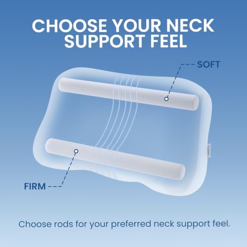 6.1" High Loft Side Sleeper Pillow - Cervical Neck Pillow for Sleeping