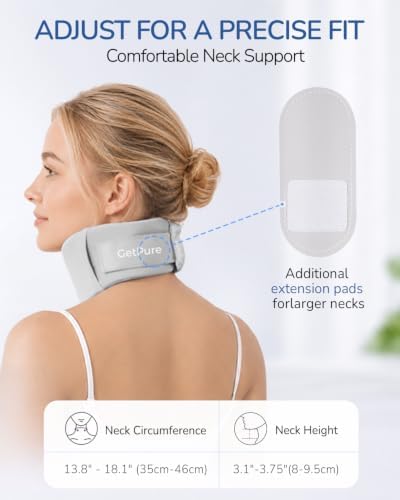 Ice Silk Neck Brace, Soft Cervical Collar for Neck Pain and Support