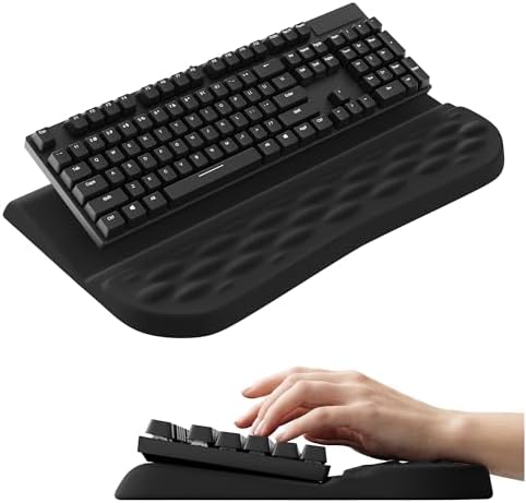 Laborio Wrist Rest with Keyboard Stand Ergonomic Computer Wrist Support Pad