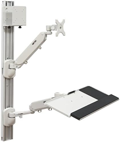 Displays2go Wall Mounted Computer Station