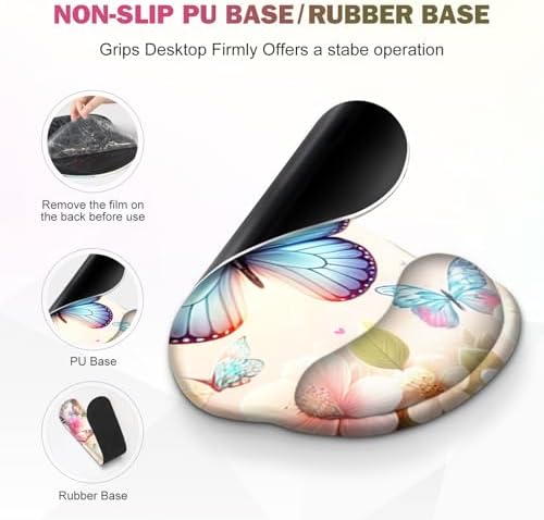 Gaming Mouse Pad, Large Desk Mat, 4in1 XXL Mousepad Cute Desk Pad Protector