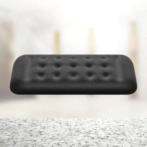 Black Memory Foam Wrist Rest for Keyboard and Mouse
