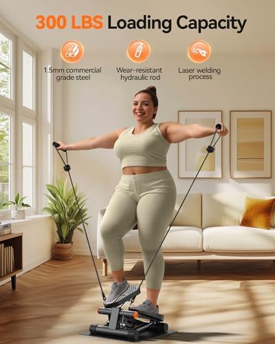 Niceday Steppers for Exercise at Home, Mini Stepper with 300LBS Capacity