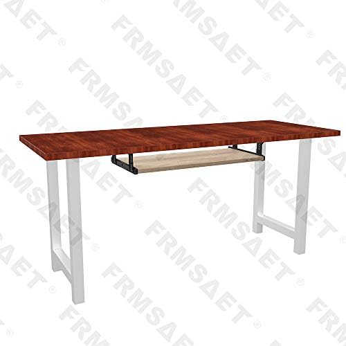 FRMSAET Office Product 20/24/30 inch Keyboard Drawer Tray(24 in, Burlywood)
