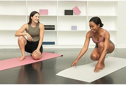 Everyday Yoga Deluxe Mat, Spacious 72"x24" Non-Slip, 3-5mm Extra Thick